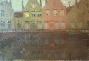Henri Le Sidaner The Quay oil painting reproduction